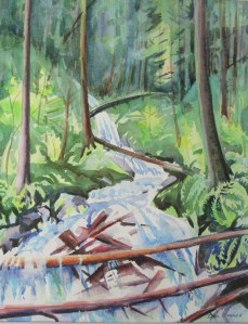 Stream Study, Mnt. Fromme